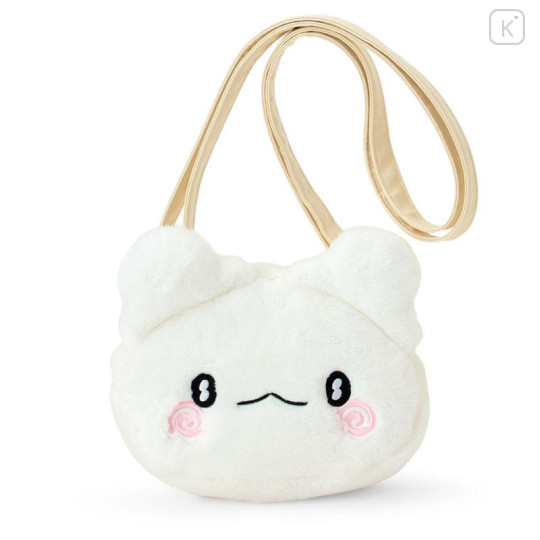 Japan Sanrio Original Plush Pochette Crossbody Shoulder Bag - Hanamaruobake : Together with Friends - 1