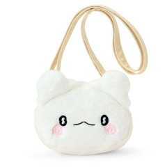 Japan Sanrio Original Plush Pochette Crossbody Shoulder Bag - Hanamaruobake : Together with Friends