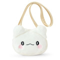 Japan Sanrio Original Plush Pochette Crossbody Shoulder Bag - Hanamaruobake : Together with Friends - 1
