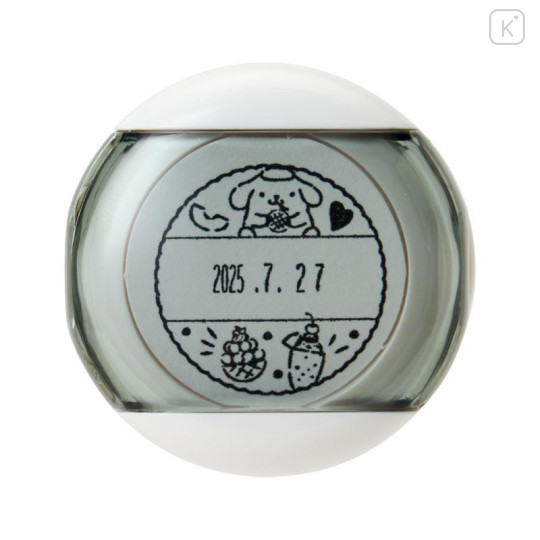 Japan Sanrio Date Stamp Chop - Pompompurin : Love - 5