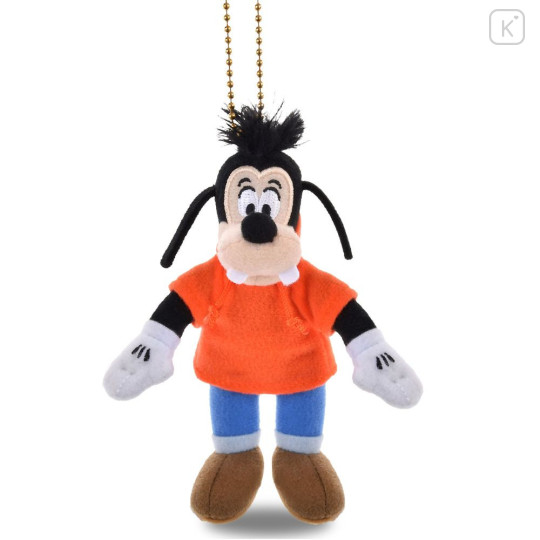 Japan Disney Store Fluffy Plush Keychain - Max Goofy Son : Mini Japan Style - 1