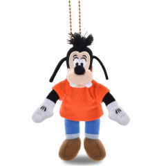 Japan Disney Store Fluffy Plush Keychain - Max Goofy Son : Mini Japan Style