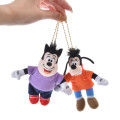 Japan Disney Store Fluffy Plush Keychain - Max Goofy Son : Mini Japan Style - 4