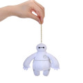 Japan Disney Fluffy Plush Keychain - Baymax : Mini Japan Style - 4