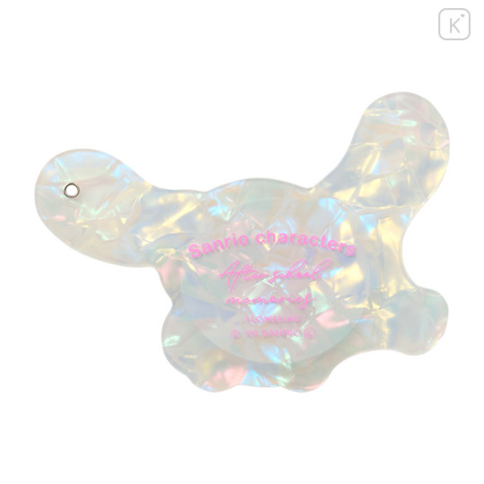 Japan Sanrio Slide Mirror - Cinnamoroll : After School Memories Shell Holographic - 2