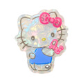 Japan Sanrio Slide Mirror - Hello Kitty : After School Memories Shell Holographic - 1