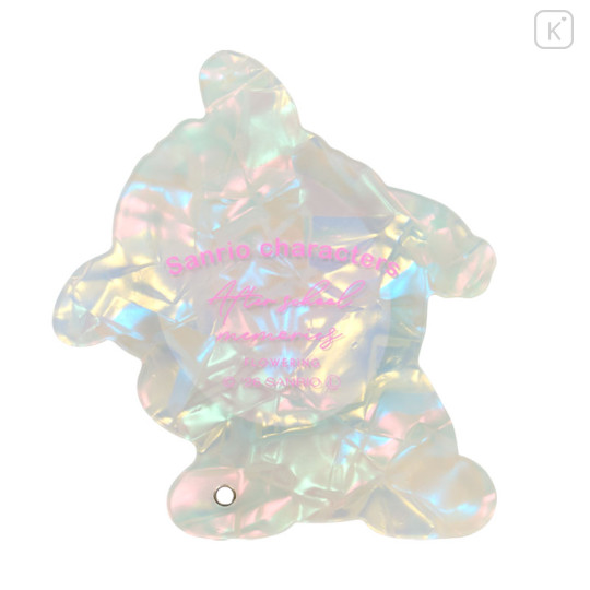 Japan Sanrio Slide Mirror - Pochacco : After School Memories Shell Holographic - 2