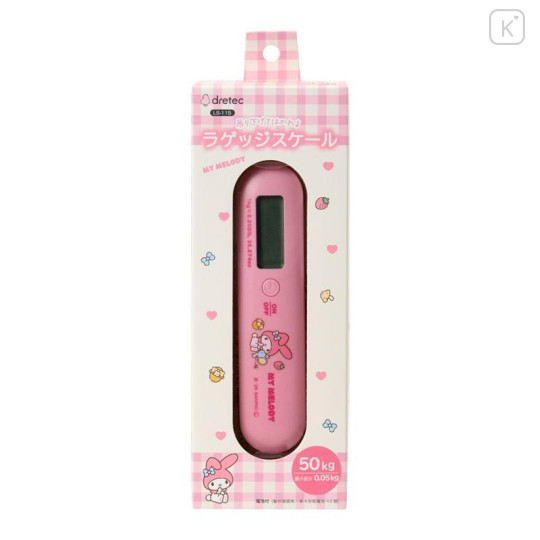Japan Sanrio Digital Portable Luggage Scale - My Melody - 5