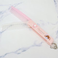 Japan Sanrio Folding Brush & Comb - Sugarbunnies : Ribbon Pink - 3
