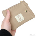 Japan Miffy Pass Case Card Holder & Coin Case - Boris : Basic Wappen Face Cappuccino - 2