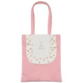 Japan Mofusand Frill Tote Bag - Miffy : Art Weld Strawberry Pink - 1