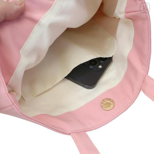 Japan Miffy Frill Tote Bag - Miffy : Art Weld Strawberry Pink - 4