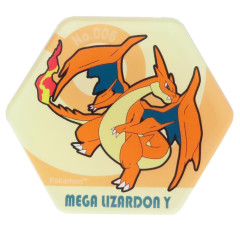 Japan Pokemon Honeycomb Acrylic Magnet - Mega Charizard Y - Eye-Up
