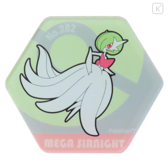 Japan Pokemon Honeycomb Acrylic Magnet - Gardevoir - 1