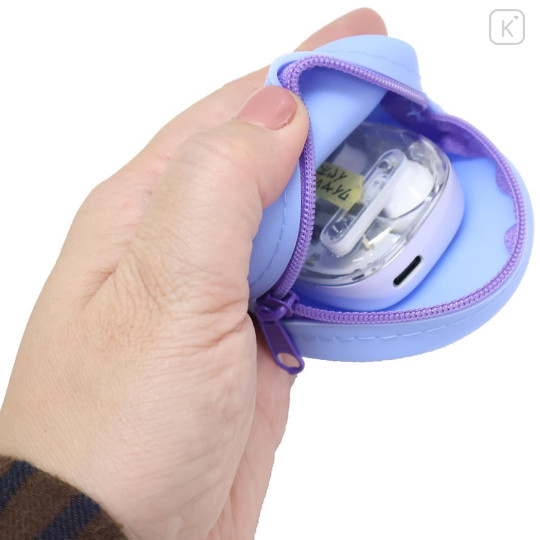 Japan Pokemon Silicone Mini Pouch Keychain - Litwick : 3D Mascot - 3