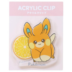 Japan Pokemon Acrylic Clip - Pawmi : Fruit Lemon