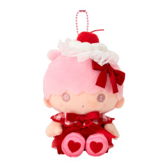 Japan Sanrio Mascot Holder - Little Twin Stars : Whipped Cherry Kiki