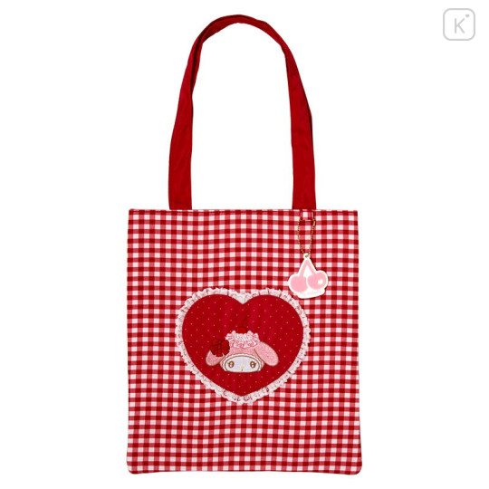 Japan Sanrio Tote Bag - My Melody : Whipped Cherry - 1