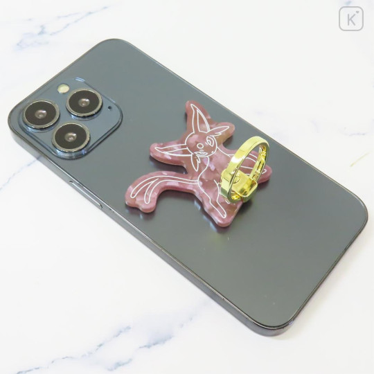 Japan Pokemon Multi Ring Phone Stand - Espeon : Shell Holographic - 2