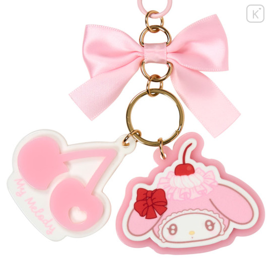 Japan Sanrio Acrylic Keychain - My Melody : Whipped Cherry - 2