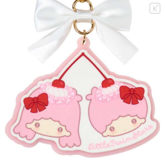 Japan Sanrio Acrylic Keychain - Little Twin Stars : Whipped Cherry - 2