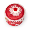 Japan Sanrio Cake-shaped Pouch - Hello Kitty : Whipped Cherry - 2