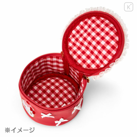 Japan Sanrio Cake-shaped Pouch - My Melody : Whipped Cherry - 3