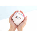 Japan Chiikawa Mascot Holder - Momonga : Fluffy Swaddle - 2