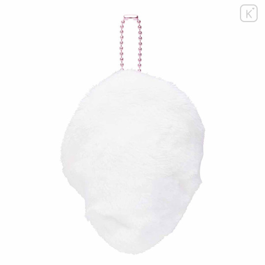 Japan Chiikawa Mascot Holder - Momonga : Fluffy Swaddle - 5