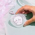 Japan Chiikawa Acrylic Keychain - Usagi : Go! Harajuku Ribbon - 2