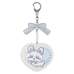 Japan Chiikawa Acrylic Keychain - Momonga : Go! Harajuku Ribbon