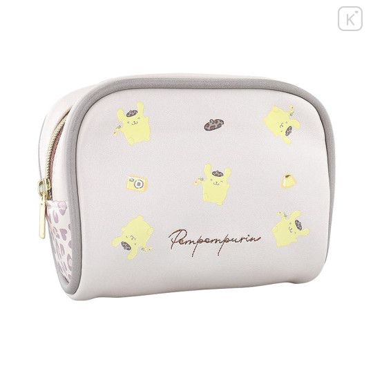 Japan Sanrio Box Pouch - Pompompurin : After School Memories - 1