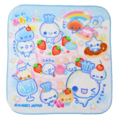 Japan Kamio Mini Towel Handkerchief - Pukupuku Awawa Chan : Heisei Retro