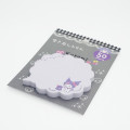 Japan Sanrio Die-cut Sticky Notes - Kuromi : Speech Bubble Wink - 2