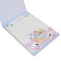 Japan Kamio Mini Notepad - Kira Usa Twins Bubble Rabbit : Candy Sweets - 2