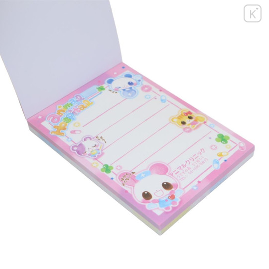 Japan Q-LiA Mini Notepad - Candy Twins Rabbit : Animal Hospital - 2