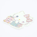 Japan Miki Takei × Sanrio Die-cut Sticker - Hello Kitty & Tiny Chum : Elegant - 2