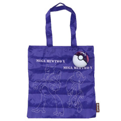 Japan Pokemon Eco Shopping Bag & Pokeball - Mega Mewtwo X & Y