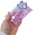 Japan The Powerpuff Girls Clear Multi Case with Carabiner (S) - Pixel Purple - 2