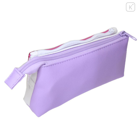 Japan The Powerpuff Girls Flap Pen Pouch Pencil Case - Pink Purple - 2
