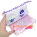 Japan The Powerpuff Girls Flap Pen Pouch Pencil Case - Pink Purple - 3