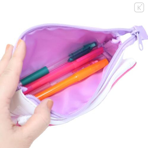 Japan The Powerpuff Girls Flap Pen Pouch Pencil Case - Pink Purple - 4