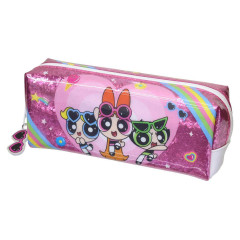 Japan The Powerpuff Girls Pen Pouch Pencil Case - Glitter Shiny Pink Sunglasses