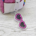 Japan The Powerpuff Girls Pen Pouch Pencil Case - Glitter Shiny Pink Sunglasses - 4