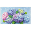 Japan Hallmark 3D Greeting Card - Sparkling Hydrangeas Early Summer Flower - 2