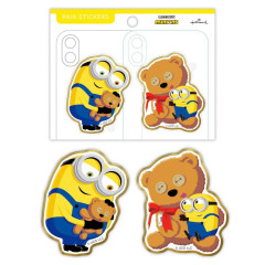 Japan Minions Acrylic Sticker - Minions : Bob & Tim Bear Hug