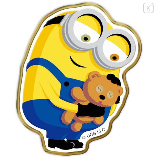 Japan Minions Acrylic Sticker - Minions : Bob & Tim Bear Hug - 3