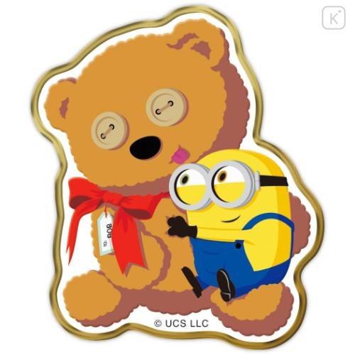 Japan Minions Acrylic Sticker - Minions : Bob & Tim Bear Hug - 4