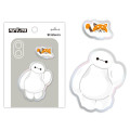 Japan Disney Acrylic Sticker - Baymax & Cat - 1
