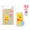 Japan Disney Acrylic Sticker - Piglet & Pooh - 1